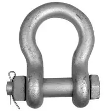 Manilha Curva Porca e Cupilha